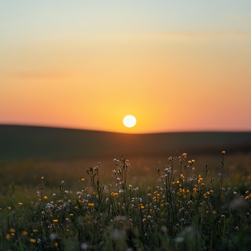 A soothing orchestral composition capturing the gentle warmth of a summer evening stroll. Delicate violin notes meander through a serene piano backdrop, evoking the tranquil ambiance of nature. Perfect for unwinding and introspective moments.