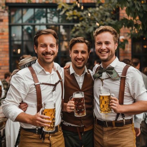 Energetic and upbeat polka tune perfect for oktoberfest celebrations. Features a festive mix of accordion, tuba, clarinet, and drums creating a joyful, danceable rhythm that transports listeners to the lively beer tents of munich. Guaranteed to get people on their feet and dancing along!