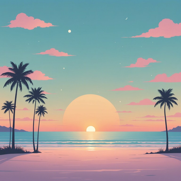 This instrumental track melds smooth disco rhythms with a soothing, calm atmosphere to create a refreshing summer soundscape. The gentle flow of the music complements a serene setting of relaxation and leisure, making it perfect for unwinding or gentle, reflective moments.