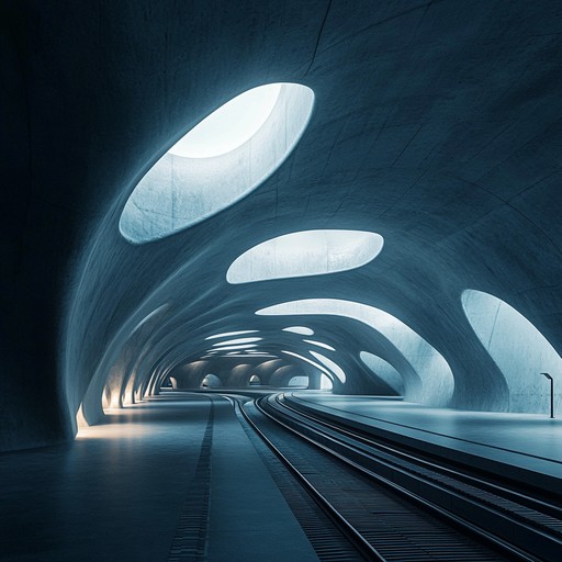 Imagine standing alone as twilight embraces an empty vintage metro station where each note from a saxophone fills the air with stories of olden days, echoing long into the night. The track is a gentle yet powerful reminder of the lingering beauty in forgotten spaces.