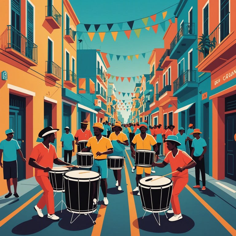 Immersing listeners in the heart of rio's famous carnaval, this alternative track combines powerful drum beats and festive energy that reflect the essence of brazilian culture and festivity