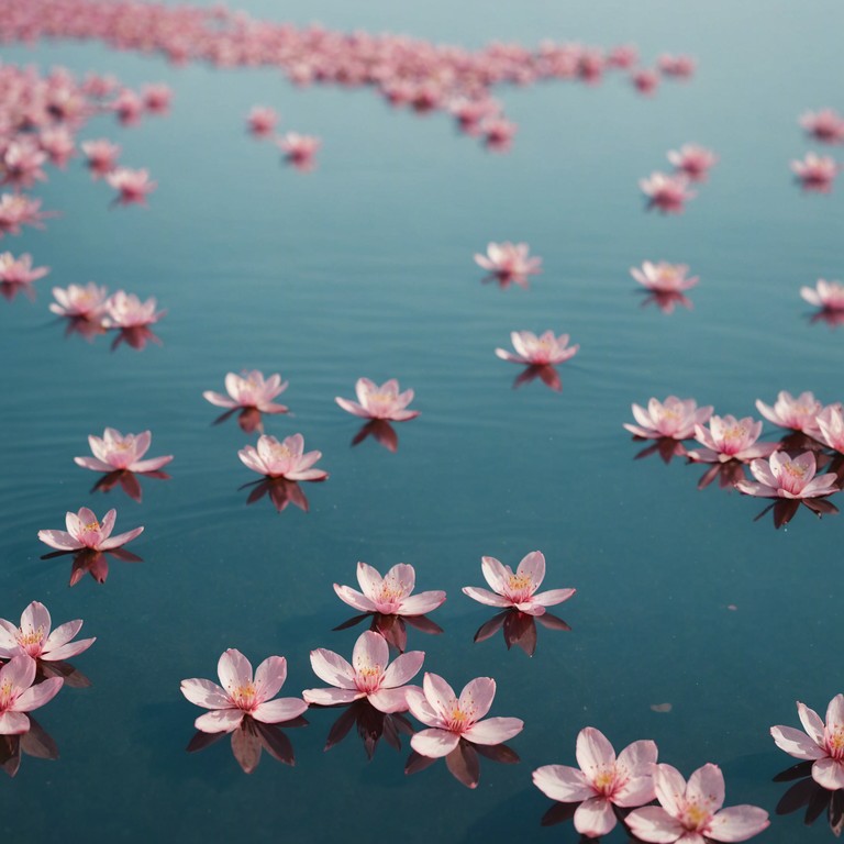 Imagine sitting under a softly swaying cherry blossom tree, the delicate petals falling around you as you lose yourself in thought. This music enhances that peaceful solitude, perfect for escaping the daily rush.