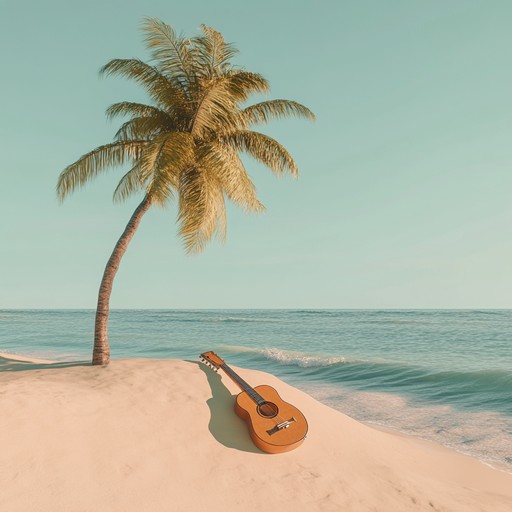 An instrumental dub track infused with warm, sun kissed melodies, mellow basslines, and gentle rhythms that conjure the relaxed feel of a peaceful day on a tropical island.