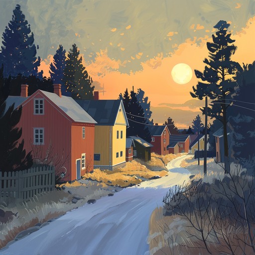 Experience the tranquil beauty of finnish twilight with this nostalgic suomipop piece. A piano guides the listener through tender, emotional landscapes, supported by delicate electronic layers that add depth and warmth. Perfect for reminiscence and serene, reflective moments.