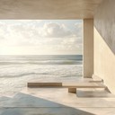 lighthearted beach vibes with relaxing lounge rhythms