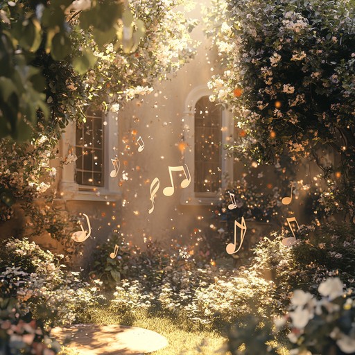 A whimsical neoclassical composition where light and airy melodies dance mischievously, conjuring images of playful winds teasing the autumn leaves. A whimsical neoclassical composition where light and airy melodies dance mischievously, conjuring images of playful winds teasing the autumn leaves.