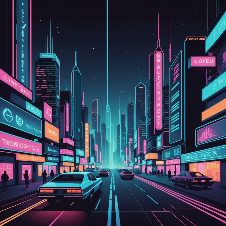 Explore the sonic landscape of a neon drenched metropolis where electronic beats create a symphony as vibrant as the city lights themselves.