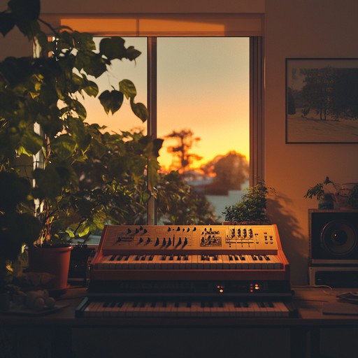 Experience a tranquil journey filled with smooth electronic sounds that gently wash over you, bringing a sense of calm and introspection. This downtempo piece is designed to be the perfect companion for quiet contemplation or intimate talks into the night.