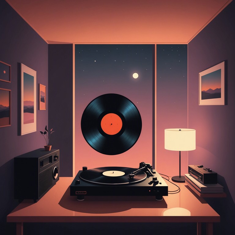 This track features a mellow blend of tender funk rhythms and soul stirring harmonies, ideal for winding down in the evening or setting a serene night time vibe. The composition is anchored by the warm, soft tones of an electric piano, intricate bass lines, and a touch of delicate percussion, creating a sound that's both comforting and captivating.