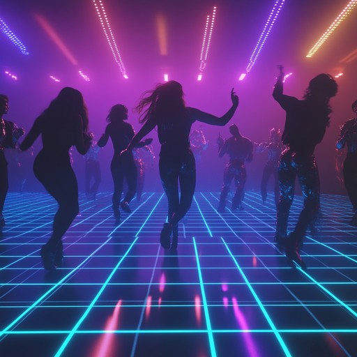 A lively disco tune featuring infectious rhythms and dazzling melodies that create an atmosphere of pure joy and celebration on the dance floor.