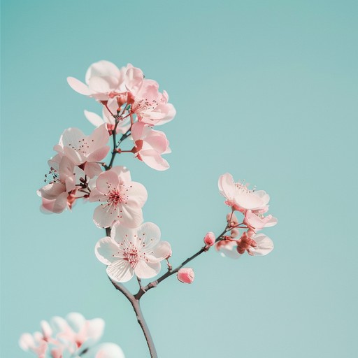 A bright and uplifting piano melody sets the tone, encapsulating the joy and nostalgia of springtime cherry blossoms. Perfect for uplifting and heartwarming moments.