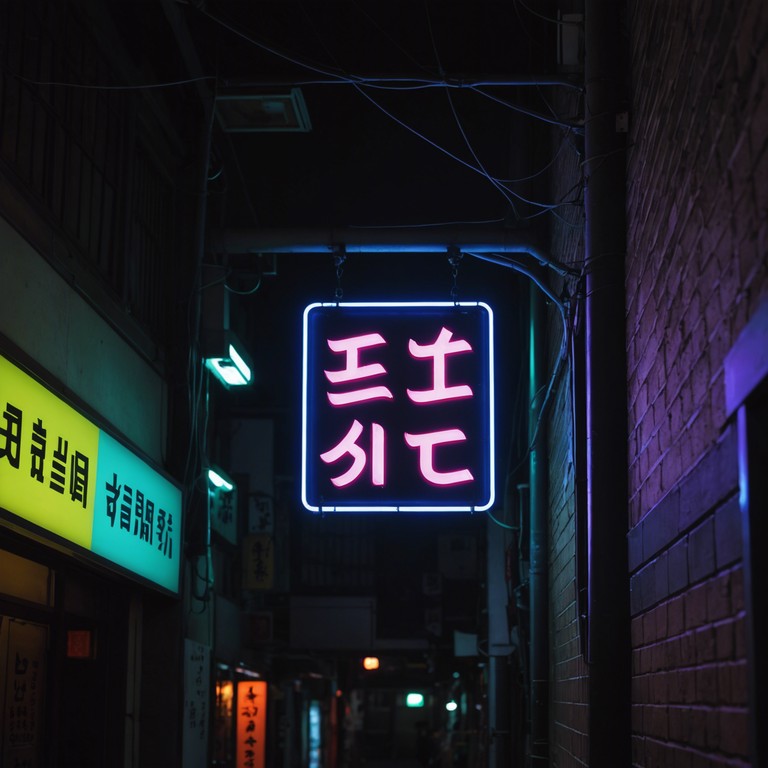 A soothing exploration of k pop infused with soft electric piano undertones that mirror the sparkle of seoul's city lights mingling with the calmness of the night.