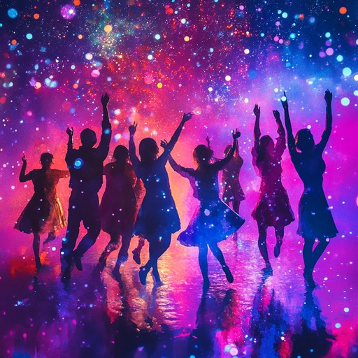 Immerse yourself in a high energy cultural fusion that combines traditional and modern elements, making it the perfect soundtrack for a vibrant dance party experience. This track will take you on an exhilarating cultural journey under cosmic lights.