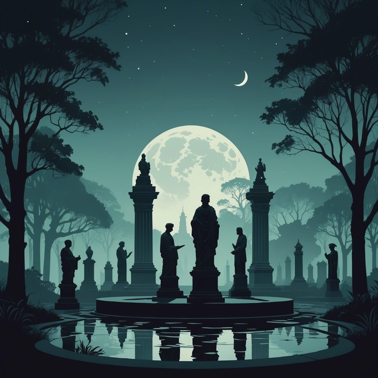 This composition offers a sublime escape into the night with its soothing, ethereal soundscapes wrapped in a gothic mood, creating a sense of serene darkness perfect for introspective moments or a meditative evening.