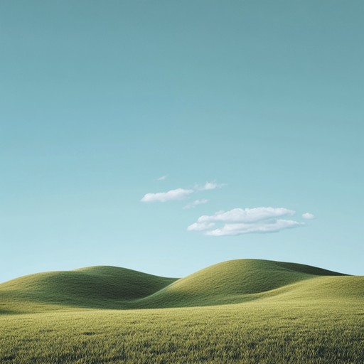 An instrumental piece blending soft acoustic guitar with ambient textures to create a relaxing and freeing atmosphere. The music evokes images of open fields and gentle breezes, instilling a sense of ease and liberation.