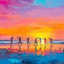 feel the energy of summer beach party music.