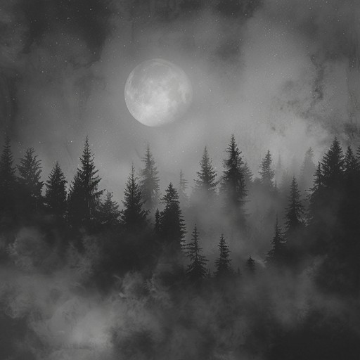 A deep, immersive journey through a mysterious forest as night falls, filled with ghostly echoes, rustling leaves, and distant animal calls. The piece captures the strange beauty and unnerving stillness of the woods under the moonlight.