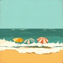 cheerful seaside vibes with sunny nostalgic melodies