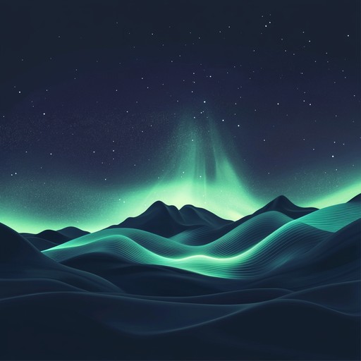 An electronic symphony that captures the breathtaking splendor of the northern lights through ethereal synth textures, deep basslines, and intricate arpeggios. The track unfolds like a cosmic journey, evoking feelings of awe and grandeur.