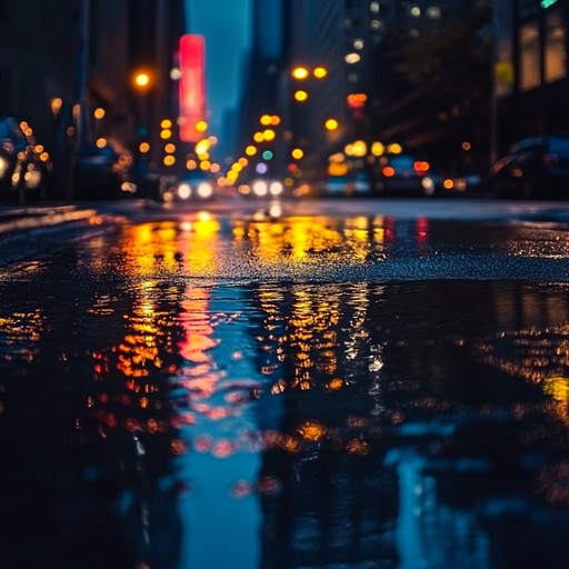 Create a smooth and reflective funk house track that captures the essence of late night thoughts with a groovy bassline and mellow beats. Imagine the city lights reflecting on wet streets, creating an ambiance of introspection and relaxation.