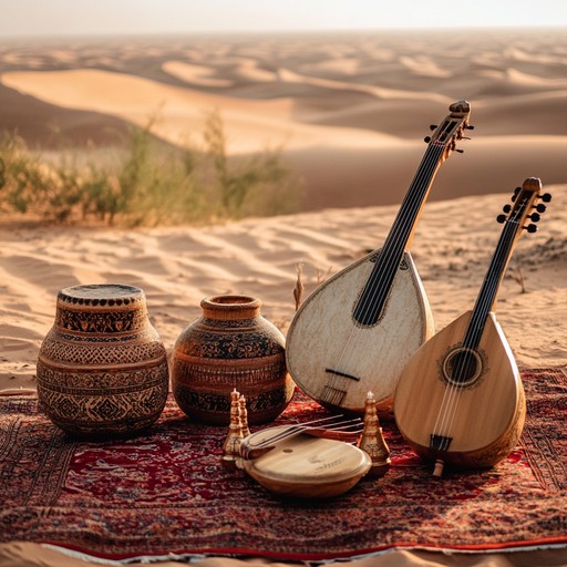 Explore traditional middle eastern rhythms blending with modern ethnic influences, evoking profound spiritual journeys through ancient desert landscapes.