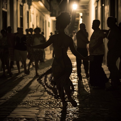 Picture yourself strolling through the colorful streets of havana on a warm, moonlit night. The air is filled with the intoxicating rhythms of samba, as the smooth sounds of a trumpet and the playful notes of a piano blend together in perfect harmony. The bass keeps a steady, pulsating beat, while the congas and timbales add a layer of infectious energy to the music. As the song builds, you can't help but move your body to the irresistible groove, feeling the passion and romance of the city wash over you