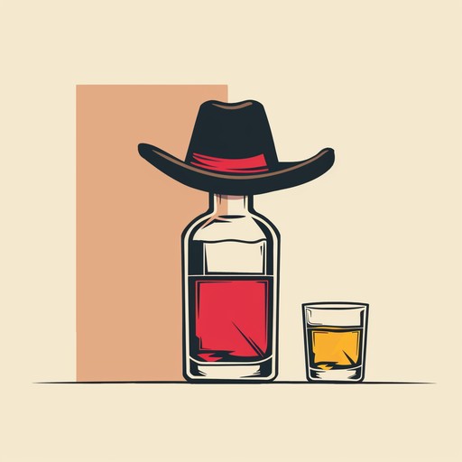 This lively instrumental captures the spirit of a wild western saloon, with twangy guitars, rollicking piano, and a steady drumbeat that'll get your boots tapping. It's the perfect soundtrack for a whiskey-fueled night of dancing and carousing in a frontier town.