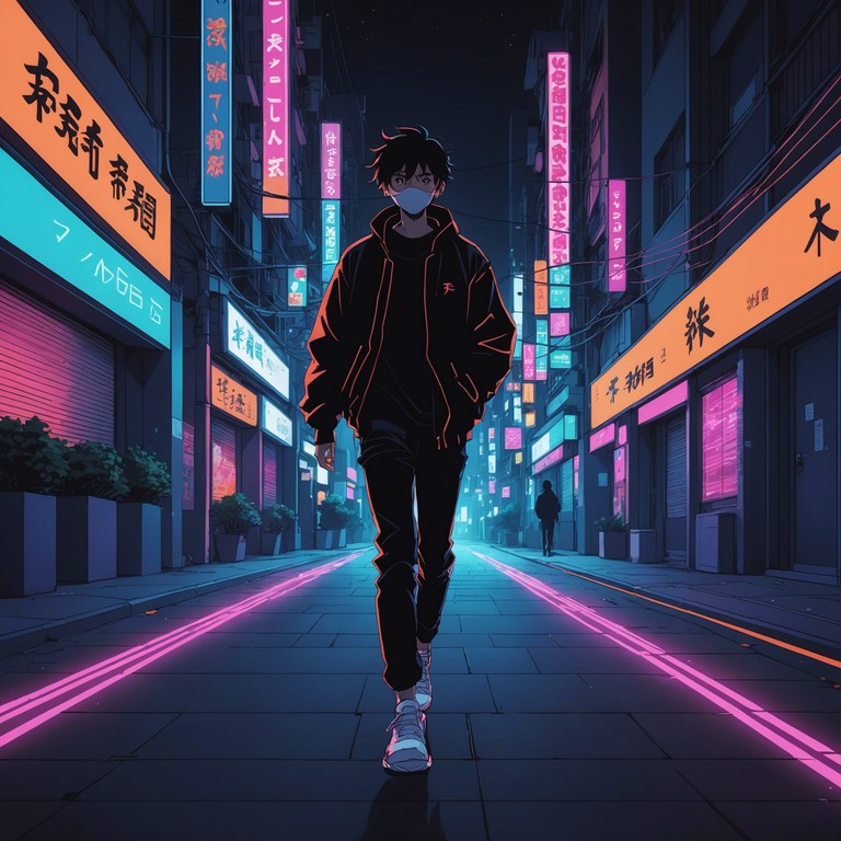 Imagine a high energy chase through a neon lit cityscape, powered by disco beats and enriched with anime style character themes.