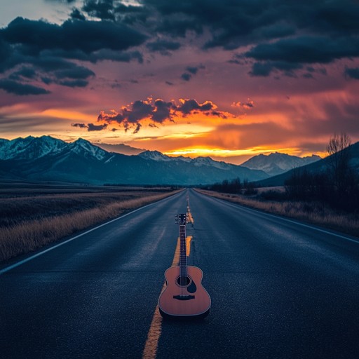 This track brings listeners the sensation of riding across endless highways with heartfelt tunes from an acoustic guitar, enhancing the experience. With harmonica boosting the sense of adventure, the music feels deeply liberating.