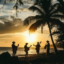 evoking puerto rico's vibrant coastal life.