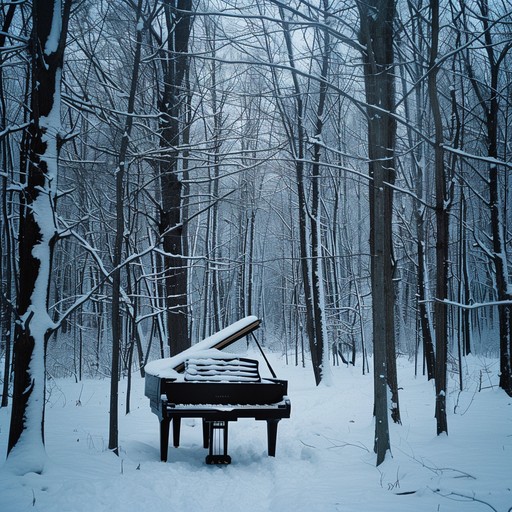 A deeply moving piano composition capturing the isolation and quiet beauty of a snowy winter landscape. The soft, pensive melodies create a tranquil yet sorrowful ambiance, ideal for moments of introspection.