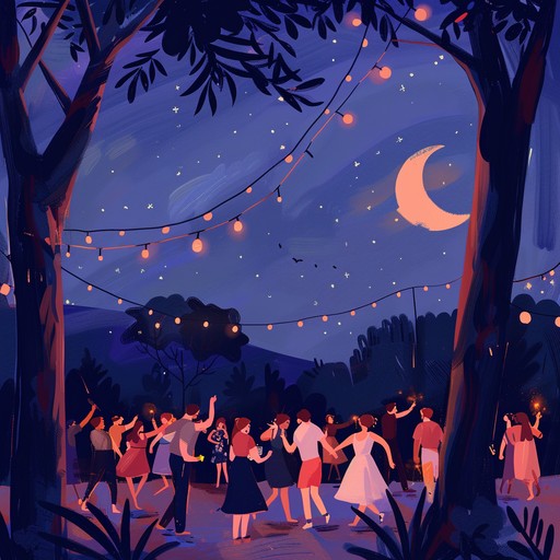 This track captures the essence of a lively finnish summer night, featuring uplifting synth melodies and a driving rhythm, creating an irresistible urge to dance. Perfect for parties and vibrant celebrations.