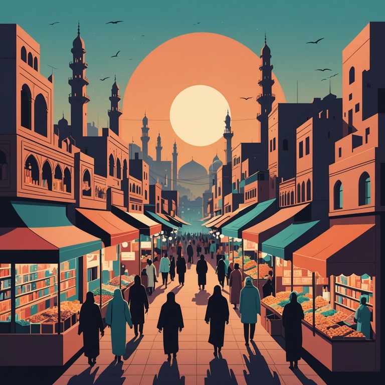 Imagine a sonic journey through bustling souks and serene deserts, where the modern pulse of rap meets the timeless charm of middle eastern music. This track combines the best of both worlds for a musically diverse experience.