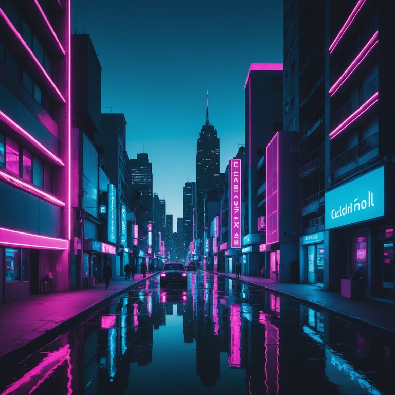 Venture into a neon drenched nightlife driven by an electric guitar that cuts through the darkness like a laser through fog. This instrumental masterpiece fuses high energy techno beats with the gritty undertones of a cyberpunk universe, creating an electrifying auditory trip.