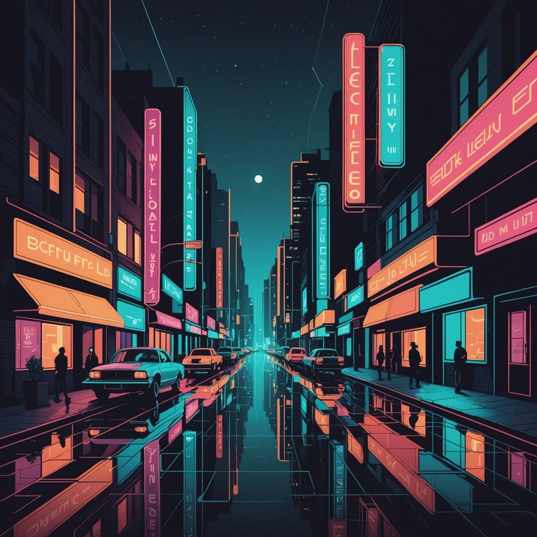 This track embodies the electrifying essence of disco funk with an upliftment tone, designed to evoke the feeling of cruising through a city at night, windows down, lights blurred, and spirits high. It's energetic yet smooth, nostalgic yet fresh, encompassing the allure of urban nightscapes and lively dance floors.