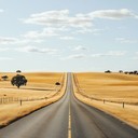 uplifting country instrumental capturing joy of open road