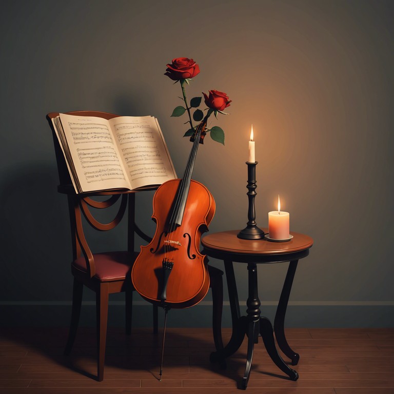 In this track, a solitary cello articulates the depths of unspoken affection in a timeless style, making it perfect for reflective, romantic moments. The music slowly builds from a tender quietude to a passionate crescendo, encapsulating the complexities of love.