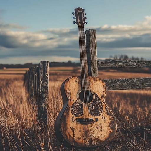 A moving instrumental track that brings to life memories of the wild west, using soft guitar melodies to evoke feelings of longing for simpler times and the open range. The music gently flows like a rider on a slow journey across the plains.