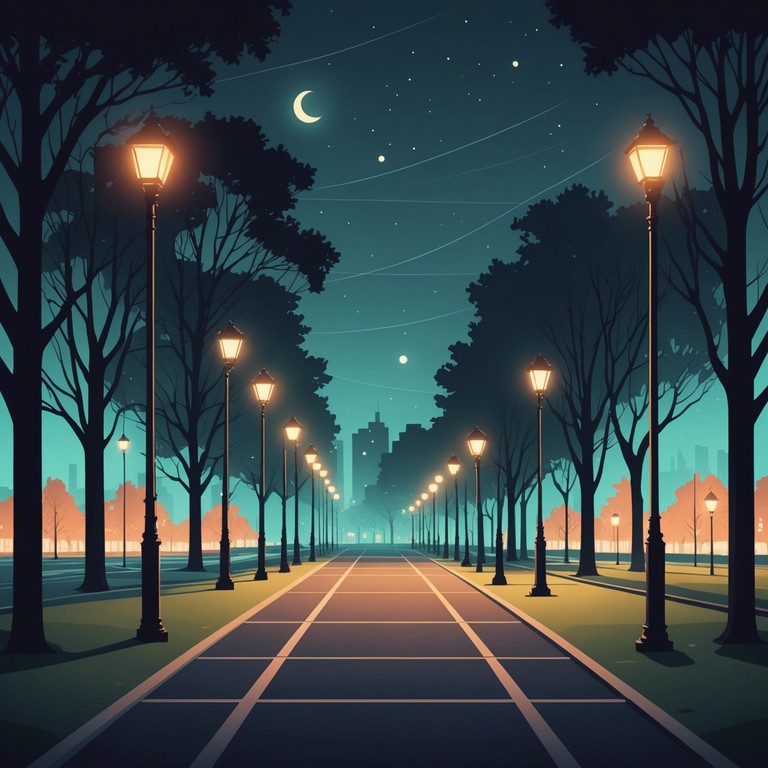 Reimagining the elegance of city nights through a blend of deep house elements and captivating electro rhythms, this variant of the piece emphasizes the sophistication of urban life. Melodies are intricately designed to depict a serene yet uplifting journey through nocturnal lights and sounds, painting an auditory picture of the city's heartbeat at night.