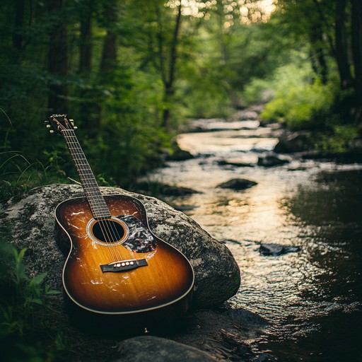 This instrumental track captures the essence of gentle forest breezes with soft guitar tones, creating a reflective and nostalgic atmosphere that blends folk and rock.