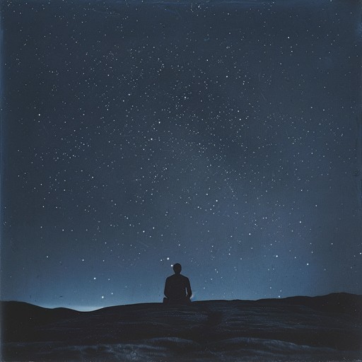 This track is a contemplative journey into self discovery, where the slow, resonant beats of trap music fuse with introspective melodic lines, conjuring up the image of wandering thoughts under a vast night sky. The music carries a somber tone, reflective of the depth of night, yet offers a comforting sense of solitude and peace.