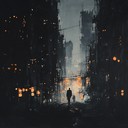 throbbing beats with triumphant melody amid shadows