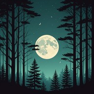 gentle darkwave, ambient nocturnal soundscapes