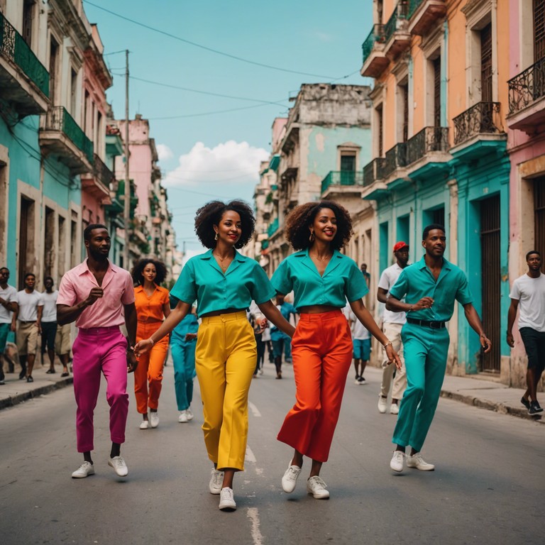 This instrumental piece combines a tense rhythmic foundation with smooth, flowing salsa melodies to illustrate a story of intrigue and excitement in the heart of havana. The dominant conga patterns provide a gripping, anxious energy while the piano weaves through with elegance and serenity.