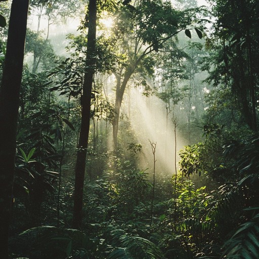 This composition brings together ethereal strings and subtle woodwind melodies to create a vivid soundscape that transports listeners to an ancient, mystical forest where folklore and nature intertwine. The music progresses with layers of harmonies that echo the untold stories of forgotten realms and natural spirits.