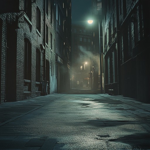 Immerse yourself in a haunting soundscape that captures the desolate atmosphere of abandoned urban environments after dark. Layered textures of distant echoes, subtle drones, and industrial undertones create a sense of isolation and mystery as you wander through silent alleys and forgotten corners of a sleeping city.