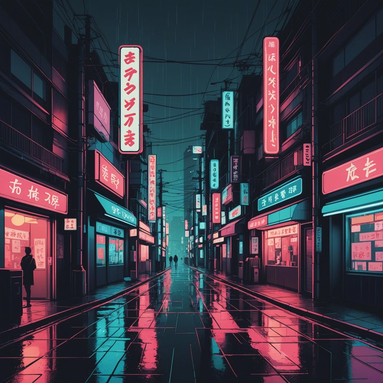 This track captures the essence of a rainy night in tokyo, blending traditional japanese instruments with modern j pop sensibilities. The music flows like city lights reflected in puddles, with rhythmic patterns that mimic the hustle of urban life, providing an auditory journey through japan's iconic capital.