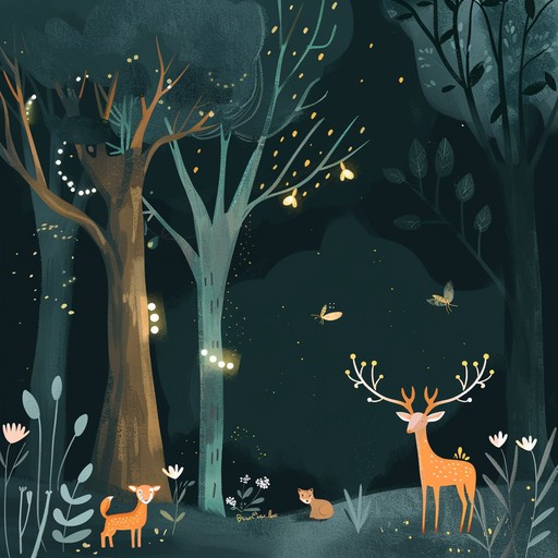 A charming and sophisticated melody that captures the essence of a magical woodland adventure. The song uses delicate melodies and subtle harmonies to create an enchanting atmosphere that will captivate young listeners. It's perfect for storytelling or quiet playtime, fostering imagination and a sense of wonder among children.