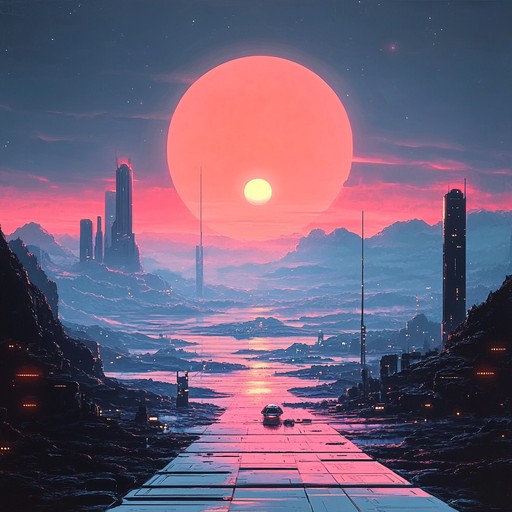 A vibrant new wave instrumental featuring shimmering synth melodies and driving rhythms, creating an atmosphere of hope and anticipation for the future.