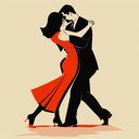 a passionate and dramatic tango dance